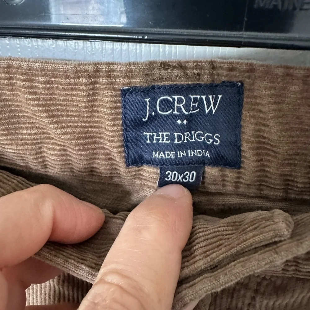 J. Crew Brown Corduroy Pants Classic Style